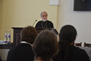 Lecture by Metropolitan John of Pergamon
