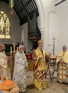 Archbishop Nikitas in Bishop’s Stortford