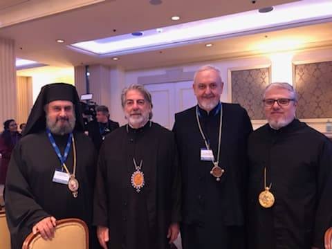 Archbishop Nikitas at an Interfaith Programme Symposium in Austria