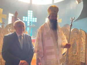 First Hierarchical Divine Liturgy presided by the newly ordained Bishop Raphael of Ilion
