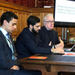 Archdeacon George at the Christianity in Holy Land APPG meeting in the UK Parliament