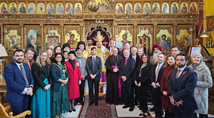 His Grace Bishop Iakovos visits Cardiff for the 150th anniversary celebrations
