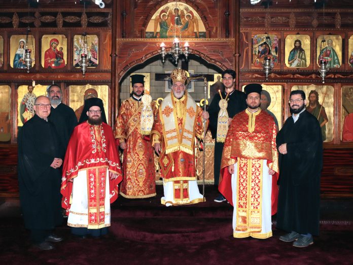 Archbishop Nikitas in Leyton
